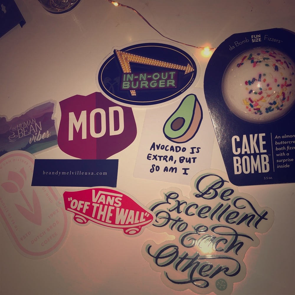 BATHBOMB AND STICKER SET
